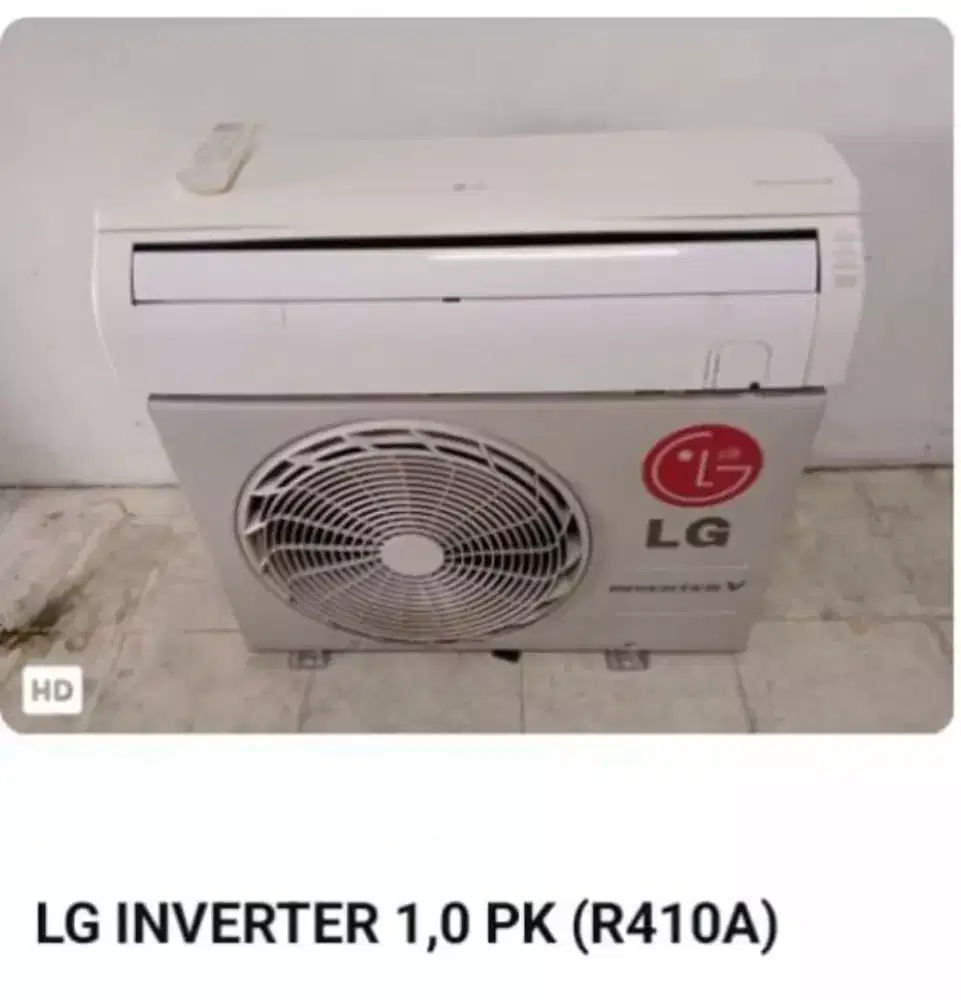 Ac bekas merk LG hemat listrik 1 pk
