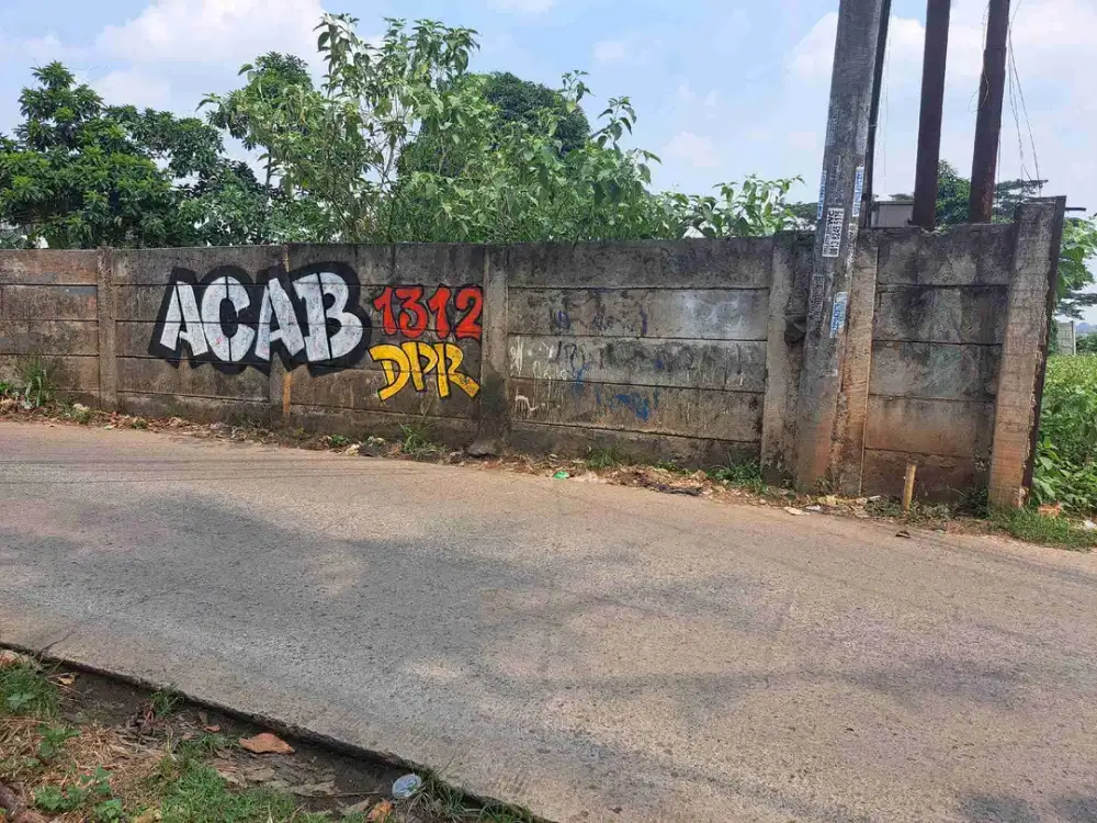 Tanah Bagus Cocok untuk Town House, Cafe, Resto, Sekolah di Ciangsana Dekat Kota Wisata Cibubur