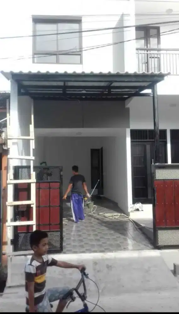 Kanopi baja ringan + Alderon daubel layer