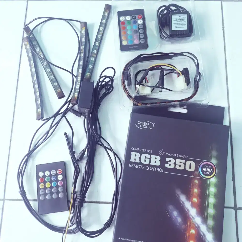 Deepcool RGB 350 + RGB Music Led Strips