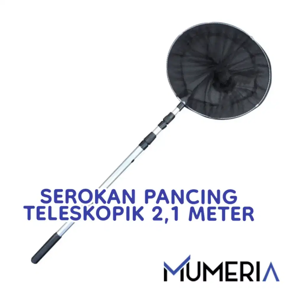 Serokan ikan teleskopik 2,1 meter