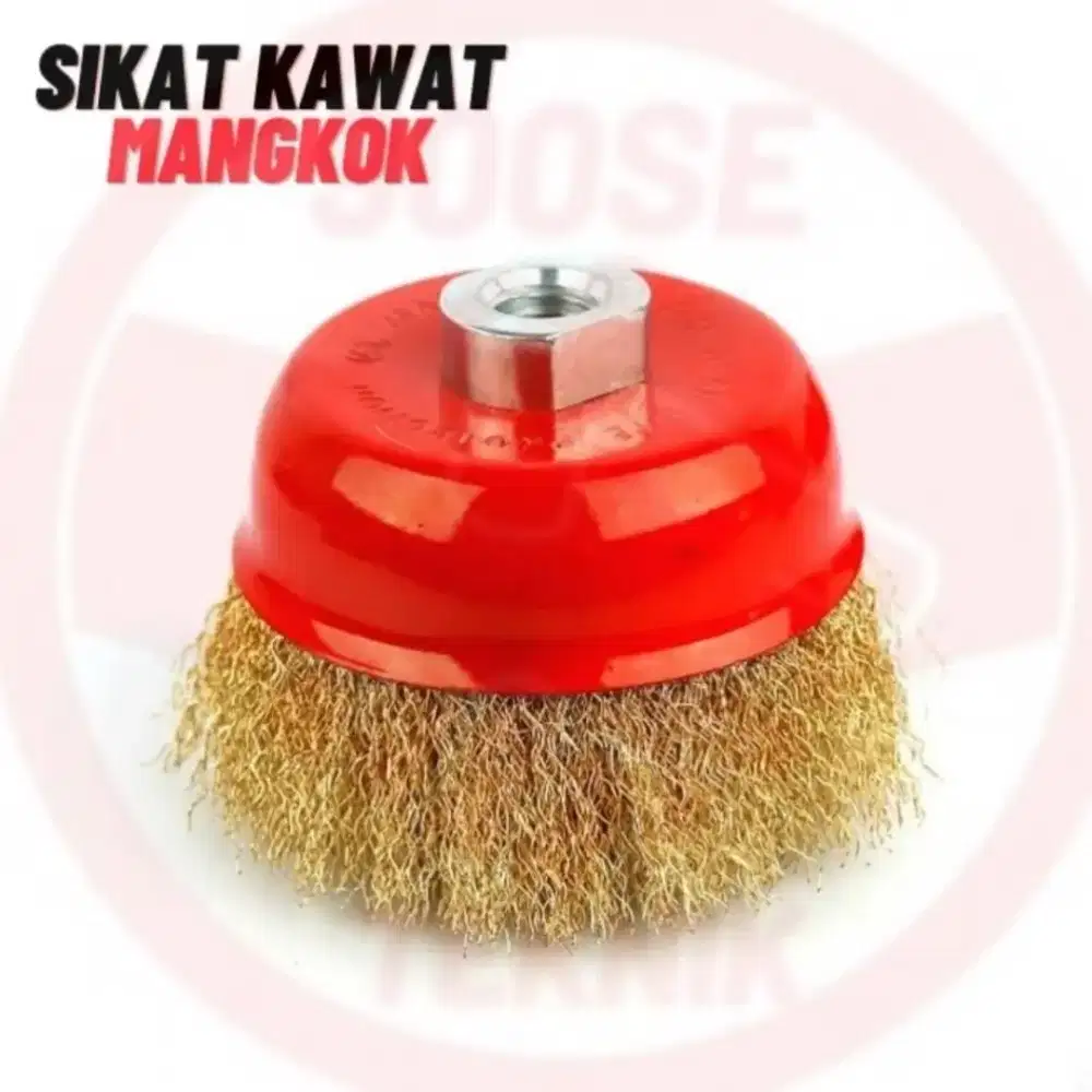 Sikat kawat mangkok 3 inchi