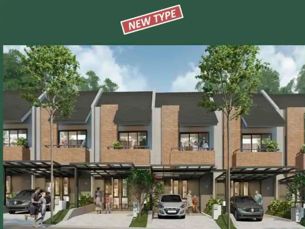 Di Jual Rumah Baru di Perumahan Cimanggis