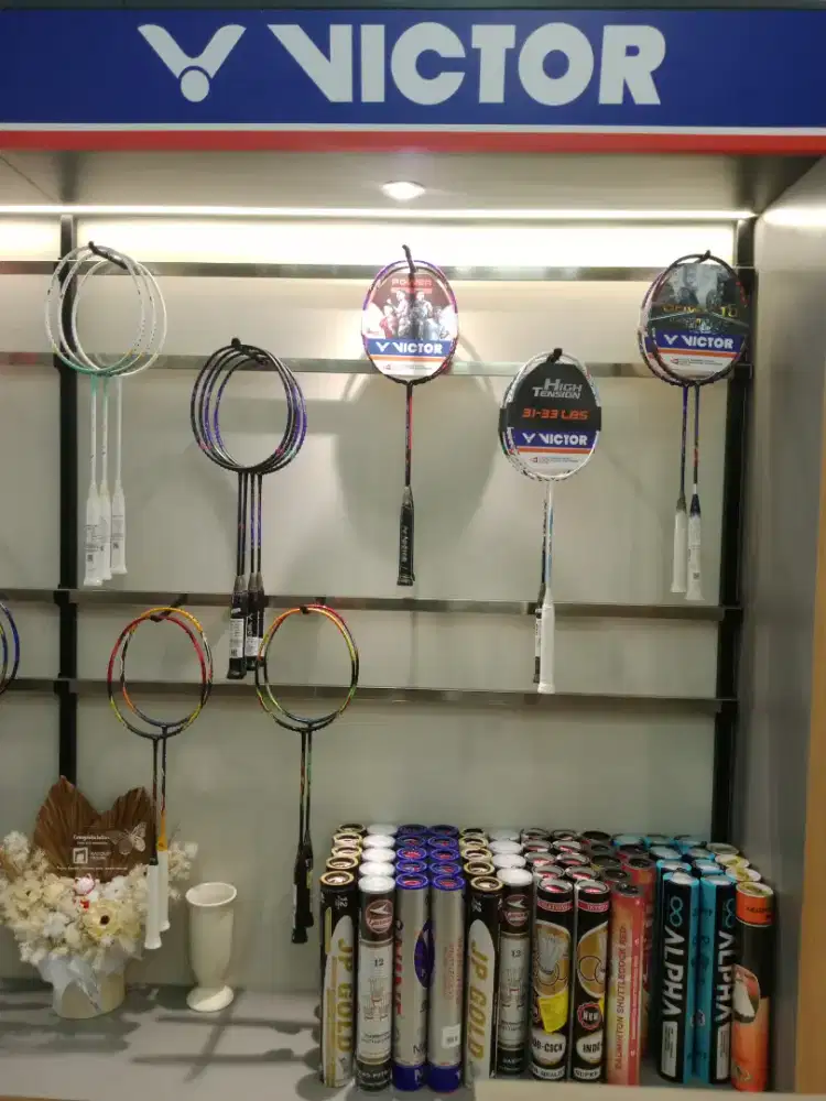 Jual Raket Badminton Yonex, Li-ning & Victor