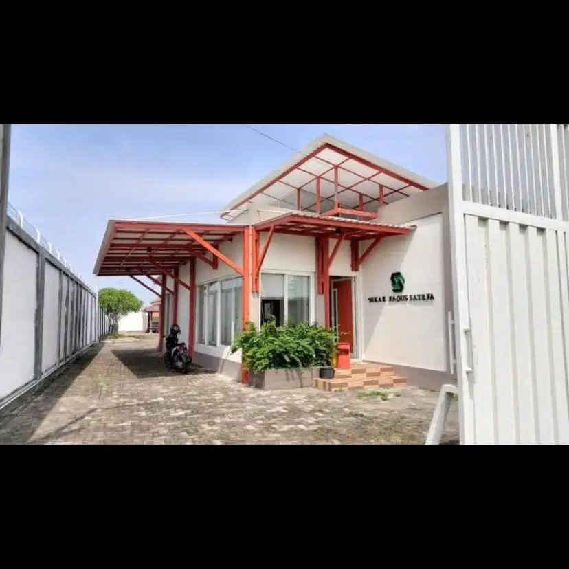 Dijual Tanah + Bagunan cocok untuk Pabrik / Gudang