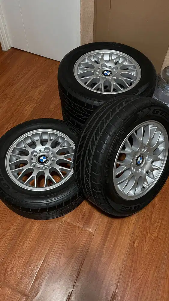 Velg BBS BMW 42 R15 + ban Champiro 85%