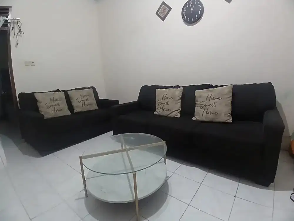 Sofa full set black