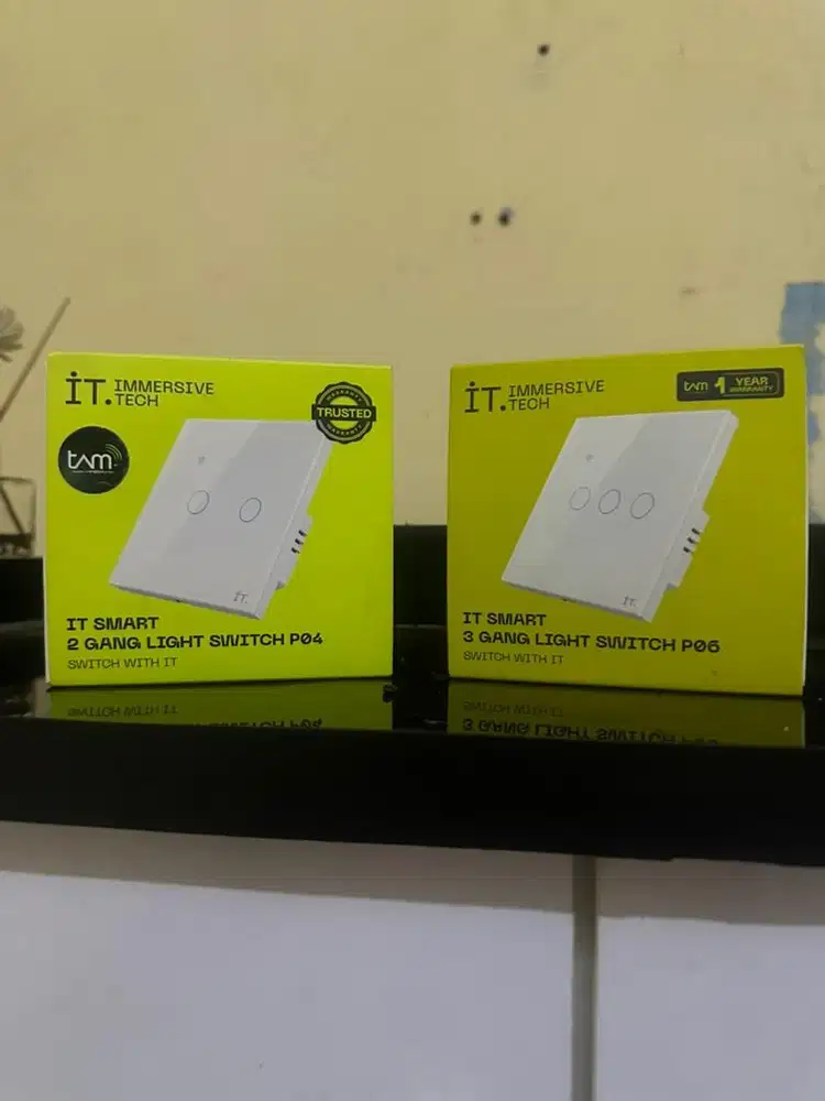 IT Smart Switch Saklat WiFi 2 dan 3 Gang