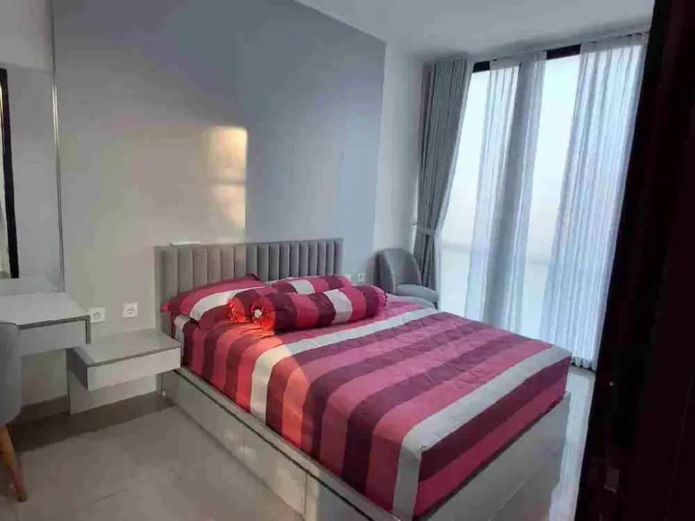 Rumah furnish pik 2 extension siap huni posisi hoek