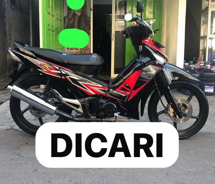 Di Cari Supra X 125 Double Disk DD Tahun 2012 Ke Atas Karbu Supra 2014