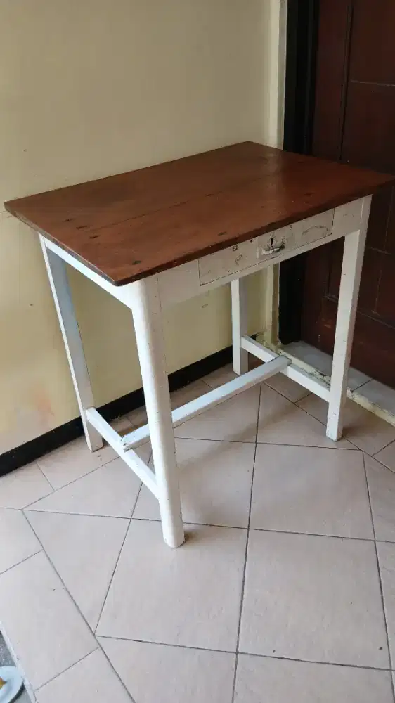 Meja Jati lawas kuat murah