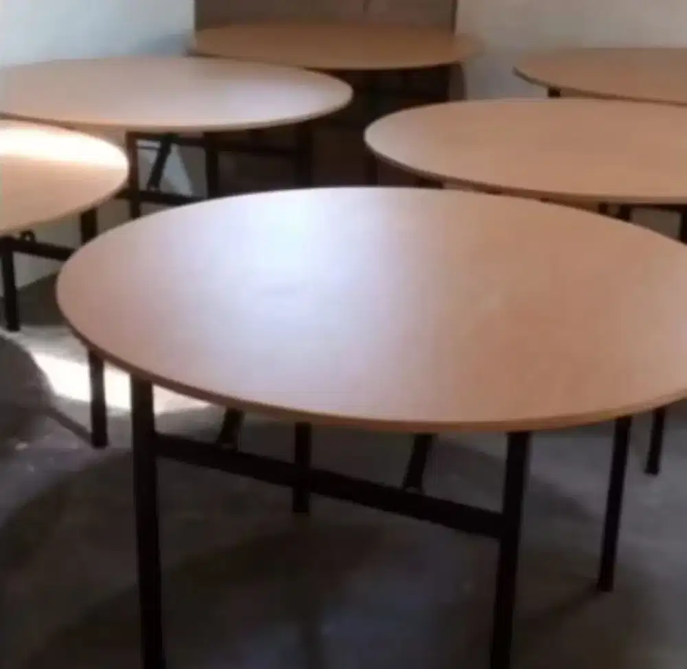 Meja Bulat 6 seater Standart Hotel Ballroom Conference Meeting room