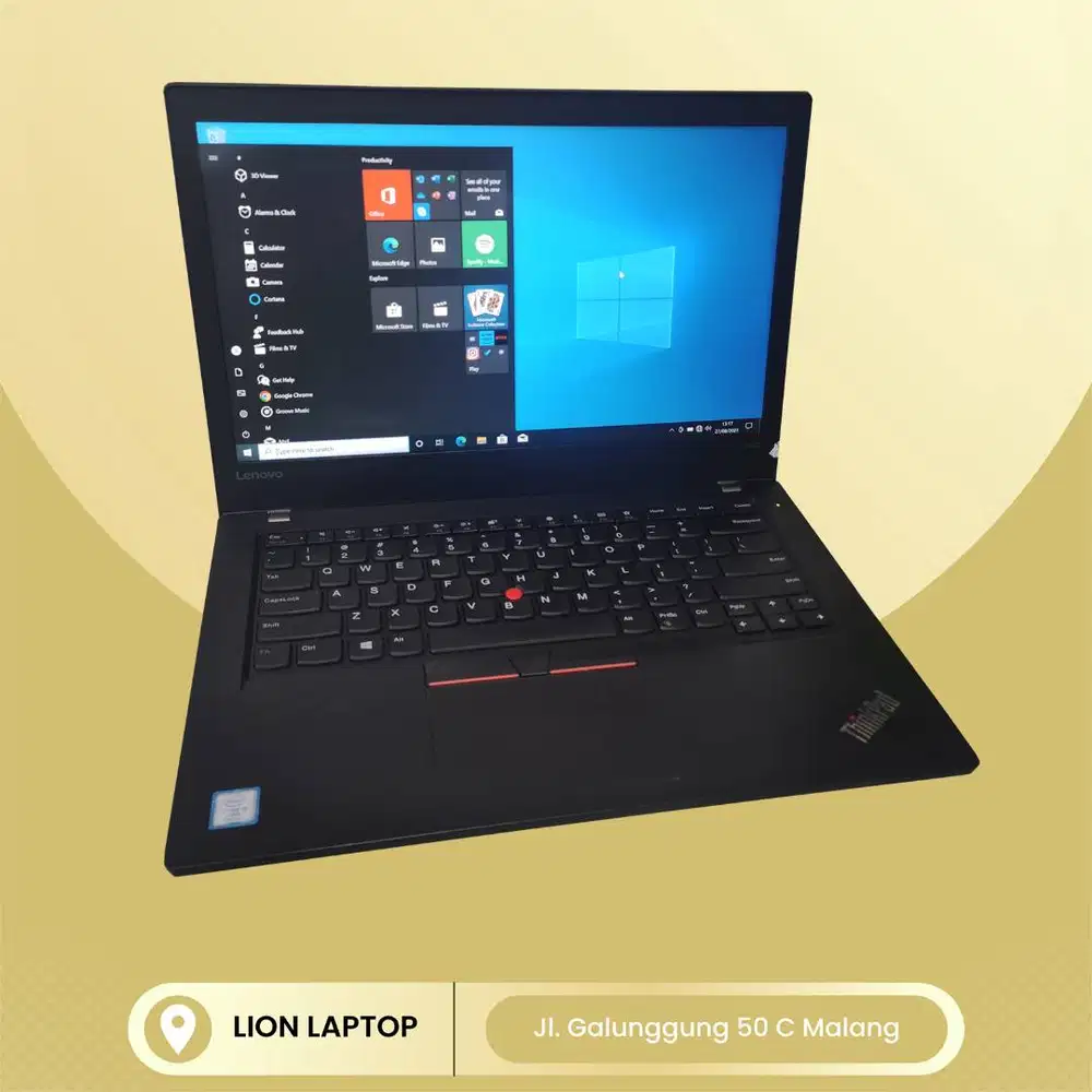 RAM 16GB Core i5 Gen7 SSD 256GB Lenovo Thinkpad T470 [29|10]