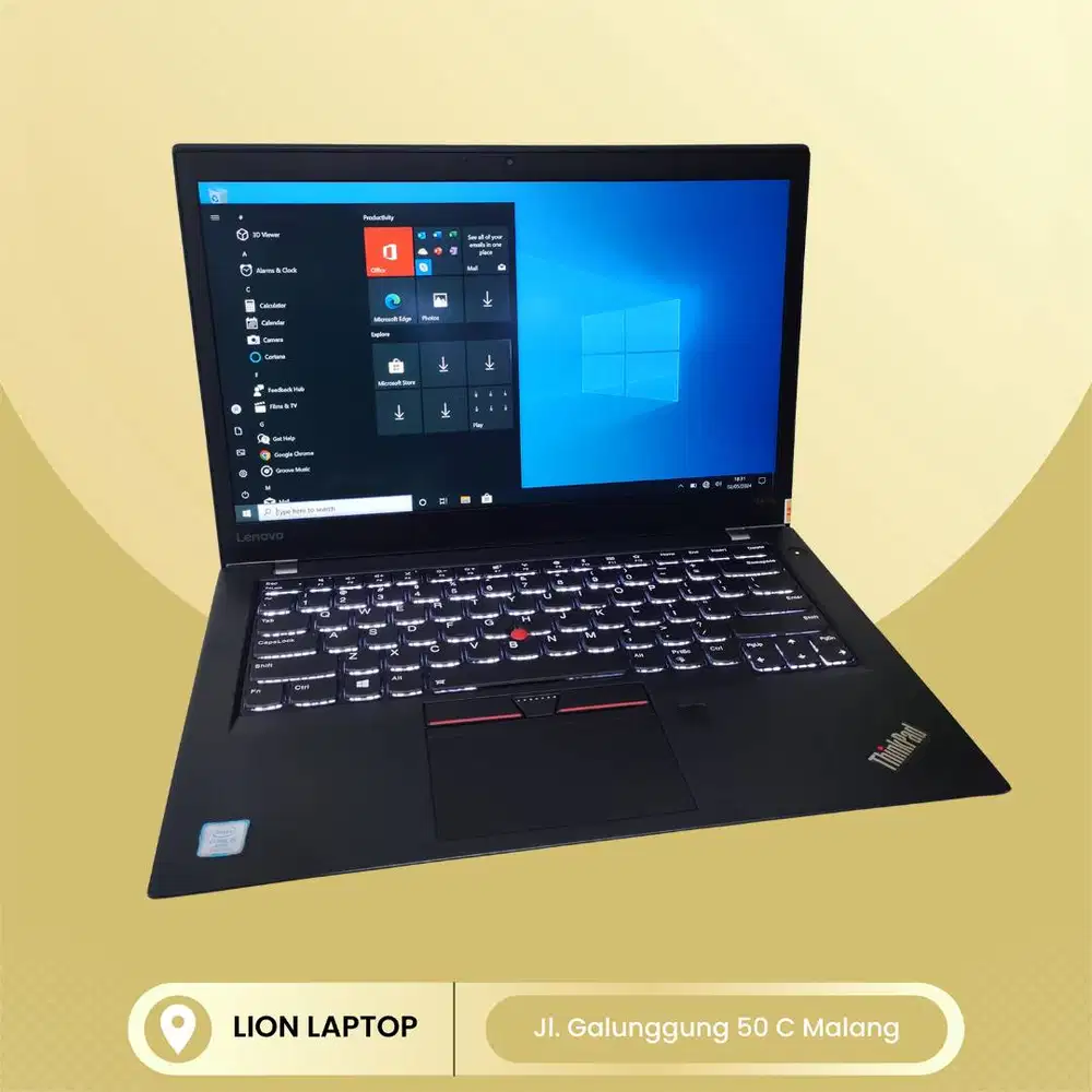 Core i5 Gen 7 RAM 8GB SLIM TOUCHSCREEN Lenovo Thinkpad T470s [29|10]