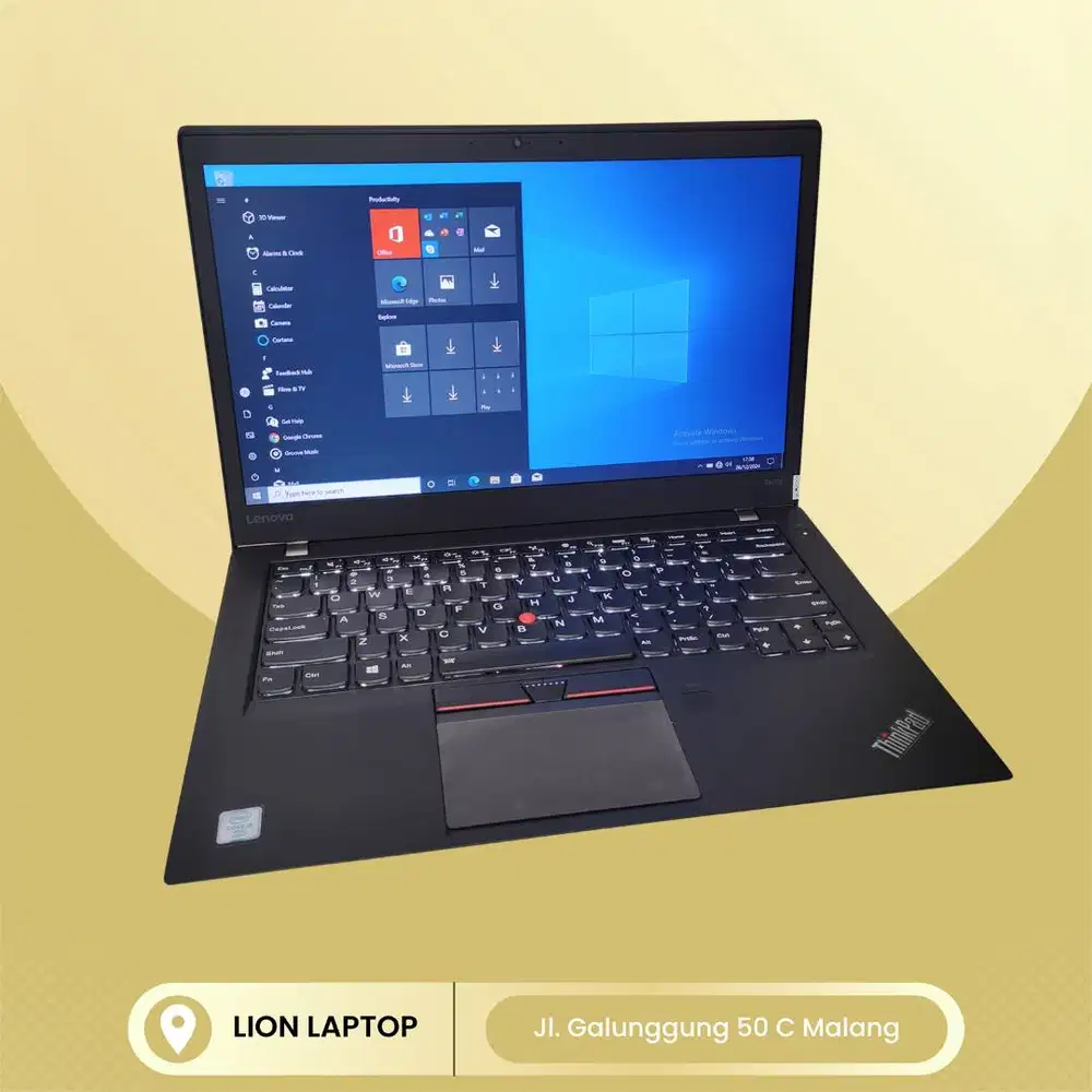 RAM 8GB SSD 256GB Core i5 Slim Lenovo Thinkpad T460s [29|10]