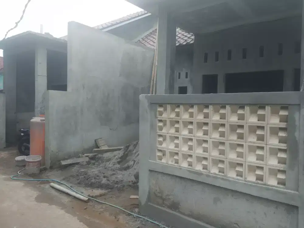 Rumah baru 3 unit on progres