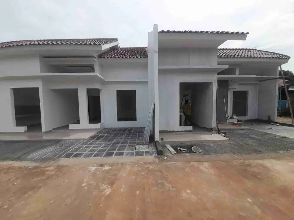 Rumah cluster 1lantai siap huni 500jt an dekat LRT Jatibening