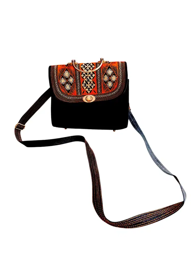 TAS ACEH BORDIR SELEMPANG PRELOVED SEKEN