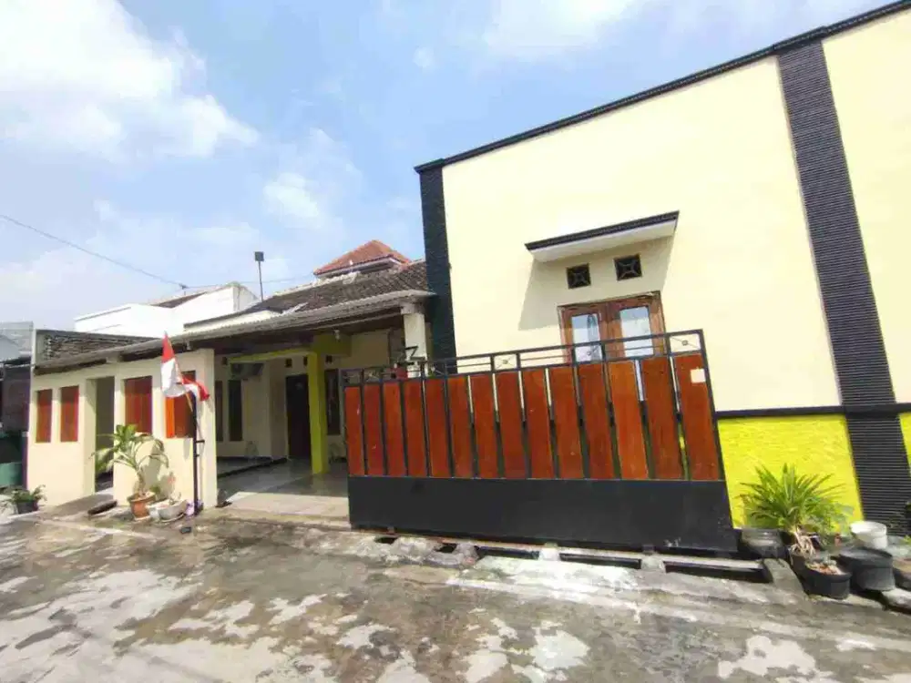 2 rumah murah jadi 1 dekat tyfountex kartasura