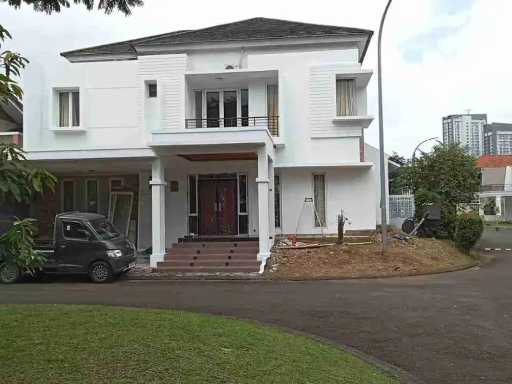 Rumah Bangunan Mandiri The Icon BSD Bisa KPR Posisi bagus