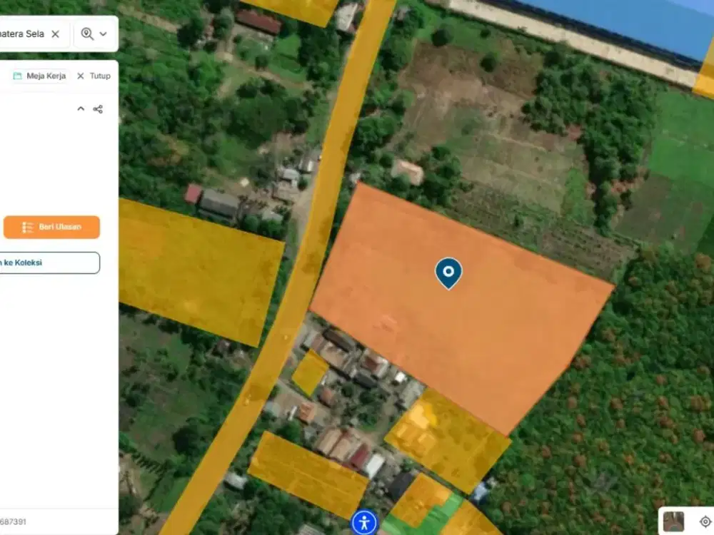 DIJUAL TANAH KERAS JALAN SRIWIJAYA RAYA KM 26 INDRALAYA – PALEMBANG