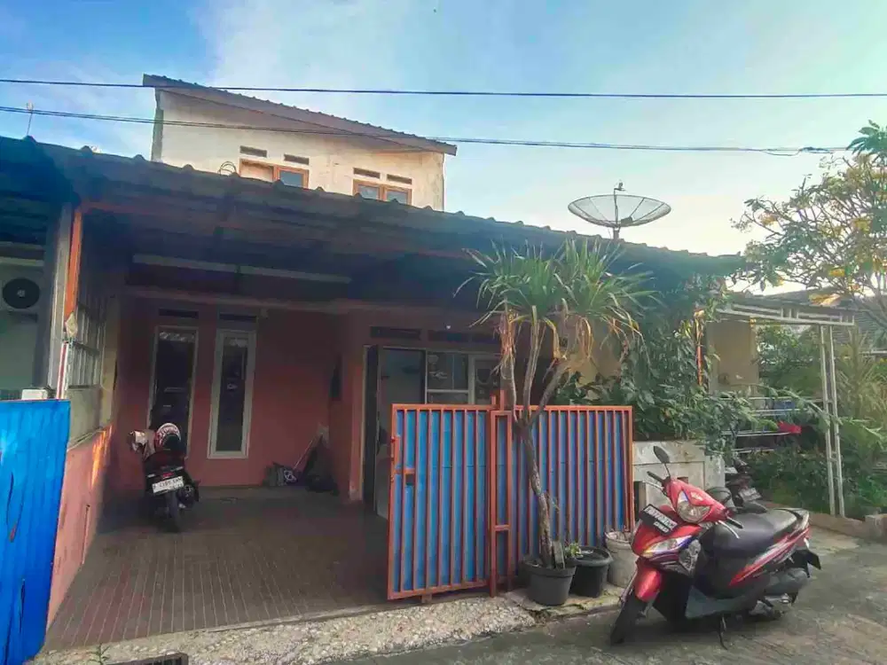 Rumah murah 1 unit bebas banjir butuh renov dlm Cluster di Jatikramat, jatibening