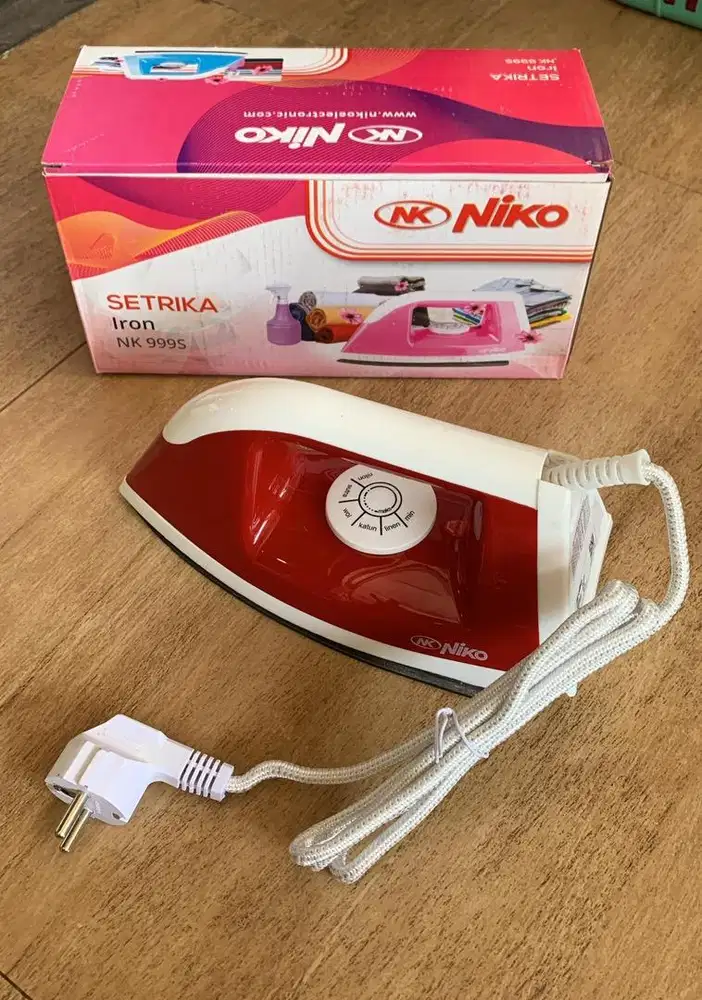 Ready Stock Setrika Niko