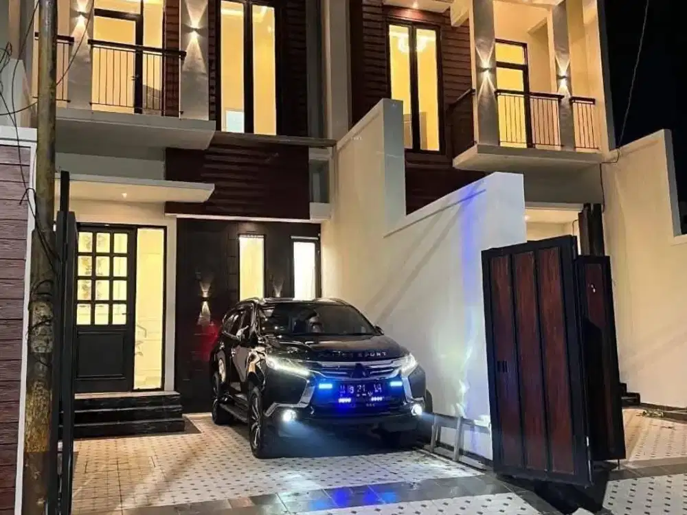 Rumah Baru Gress Ekegan Dan Minimalis  Lokasi Green Lake Wonorejo Rungkut Surabaya Timur