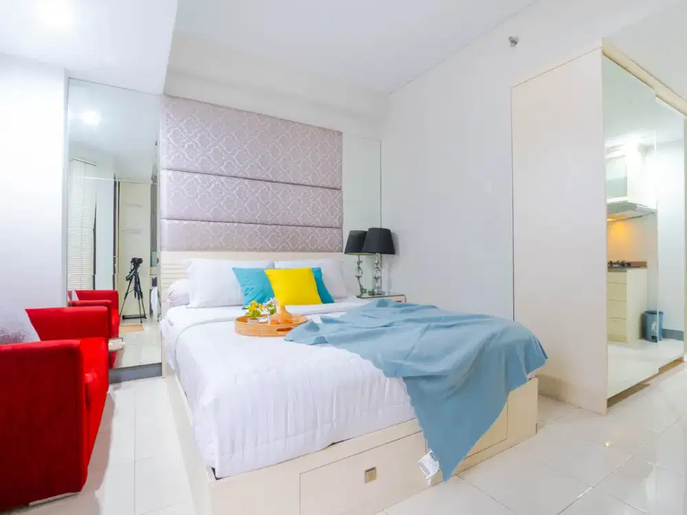 Disewa Apartemen Studio Tamansari Sudirman Lt 8 Siap Huni Near SCBD