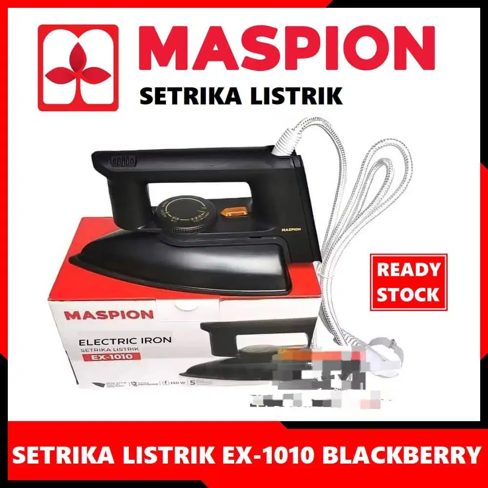 Ready Stock Setrika Maspion EX1010