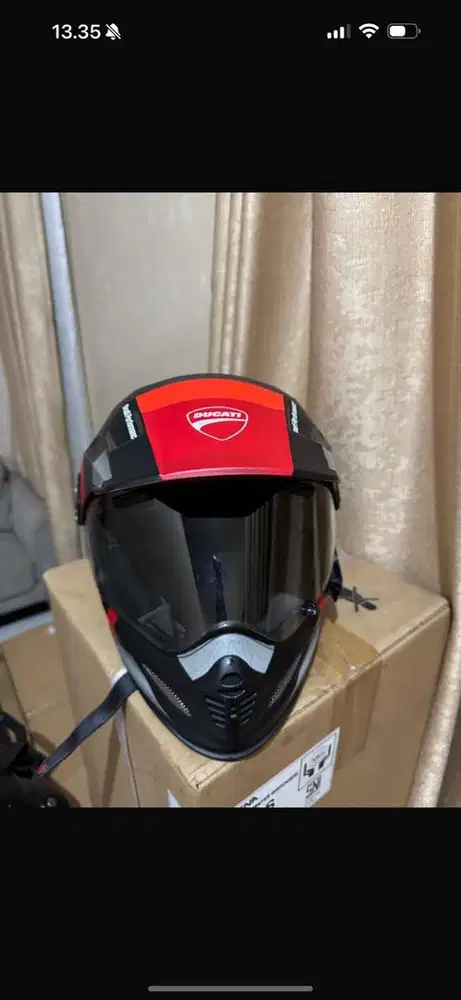 Arai tour cross x4 ducati edition turun harga