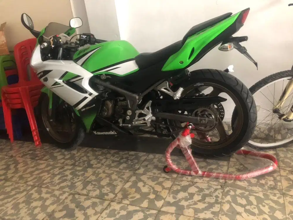 Ninja rr 2014 mesin belum pernah bongkar