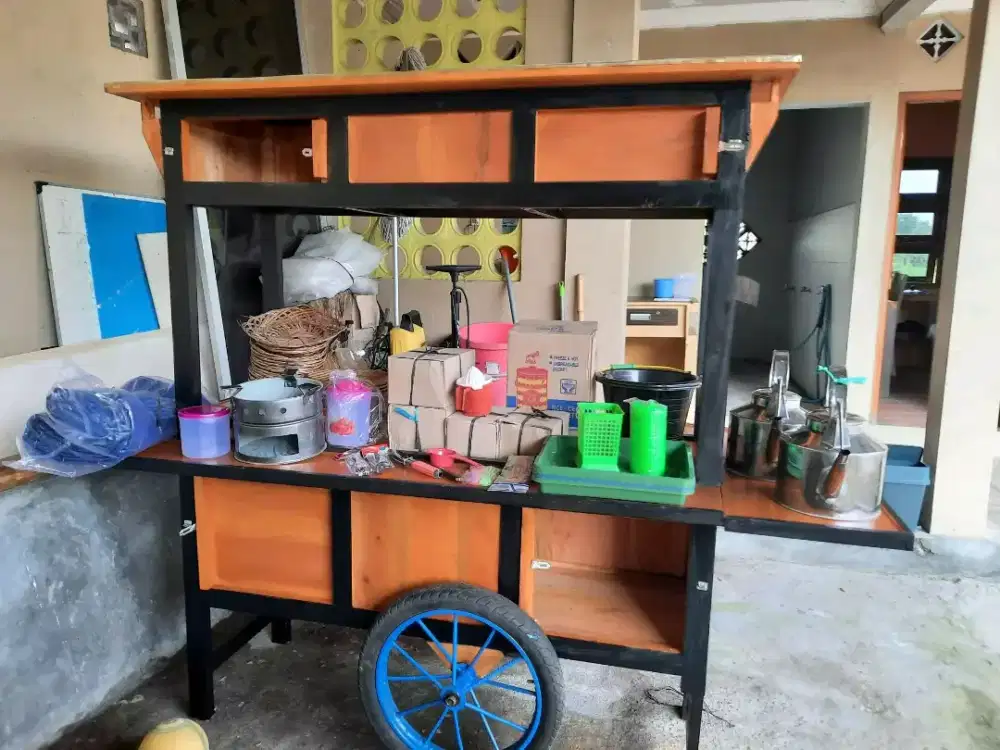 Angkringan Fullset dengan perlengkapan