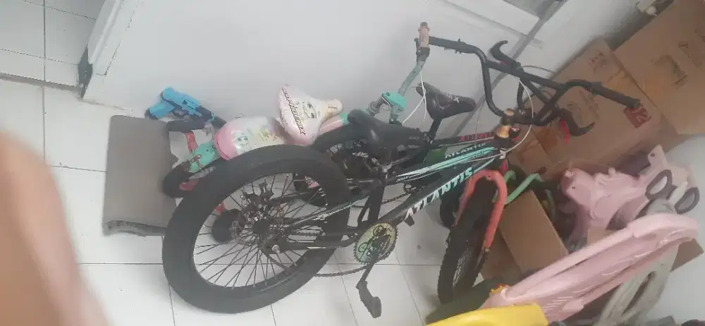 Sepeda atlantis 3 pcs apa adanya