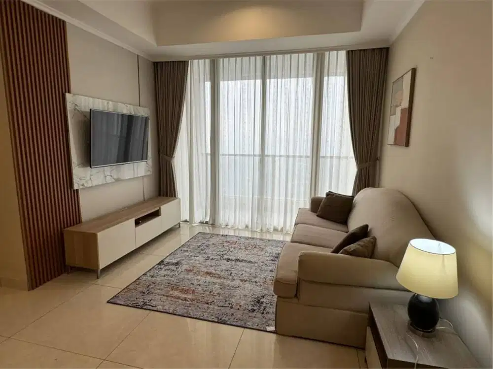 Dijual Apartemen 3+1 BR Furnsihed Dekat dengan Mall Taman Anggrek