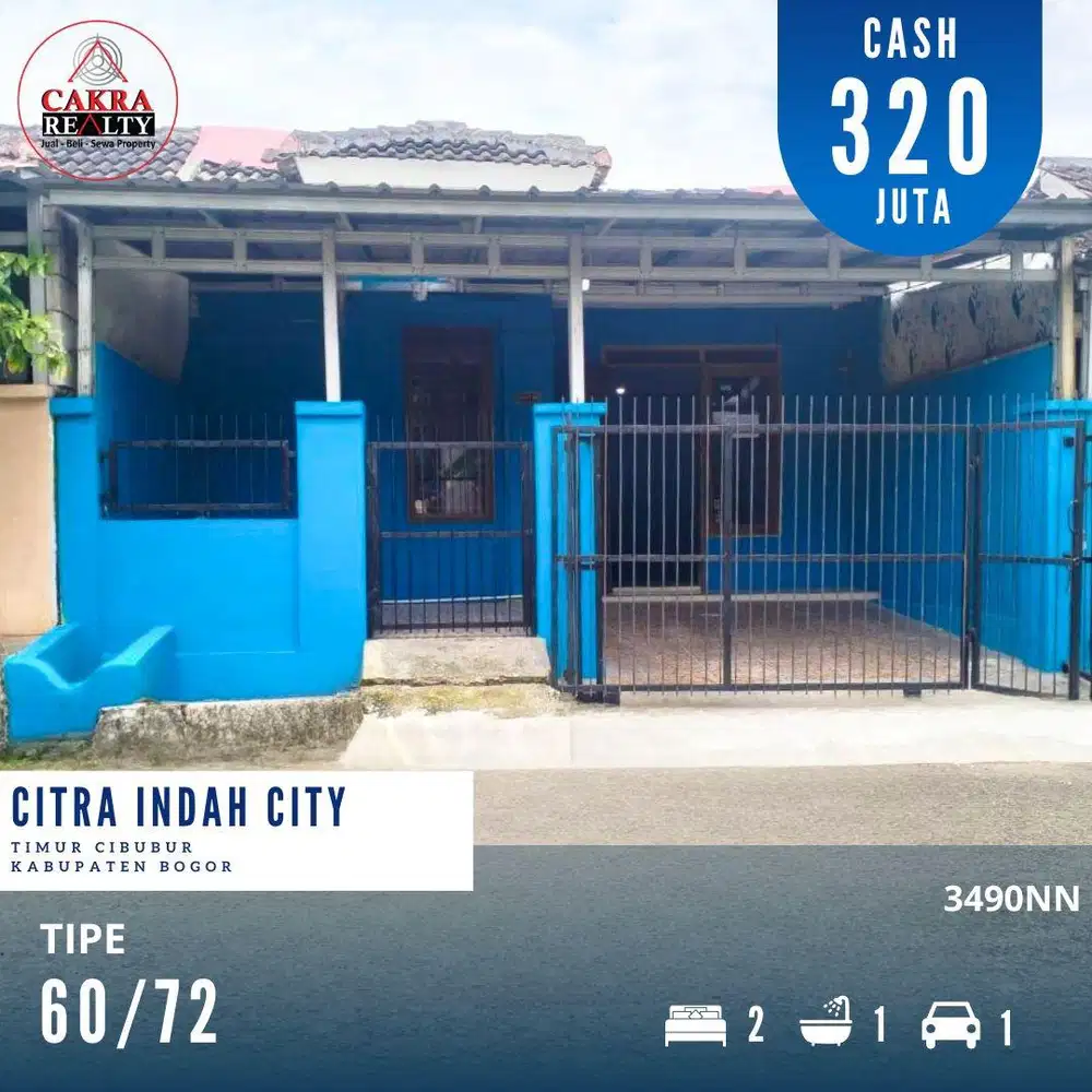 Rumah Bagus siap huni murah di citra infah city