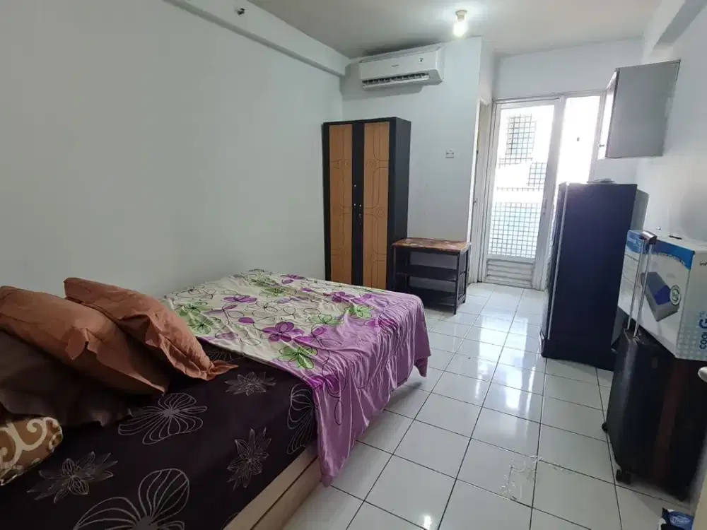 Disewakan Apartemen Kalibata, Tower DAMAR Type Studio, Semi Furnished Lt 12
