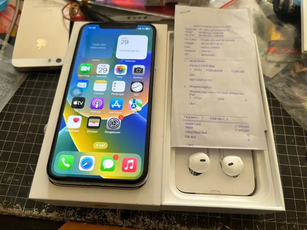 Iphone x 64gb ex ibox