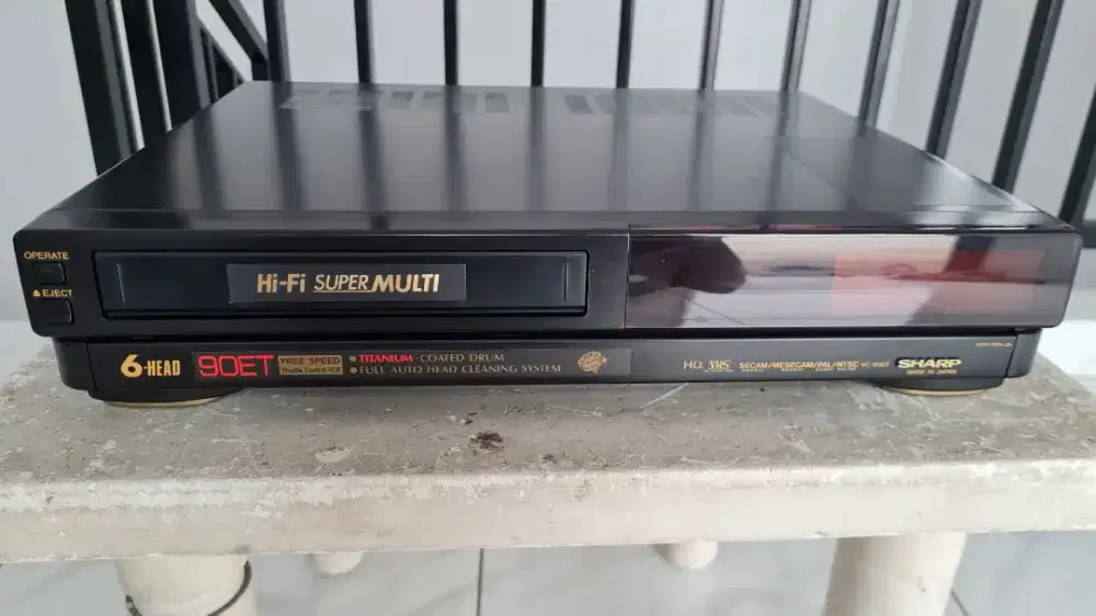 Video Vhs Sharp 6 head Japan hig end Normal