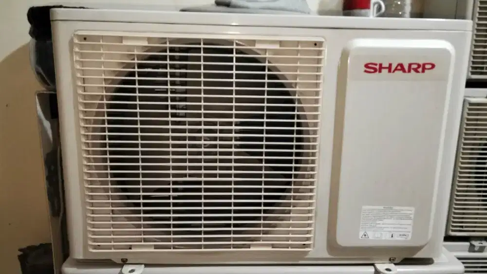 Outdor ac sharp setengah pk lowatt