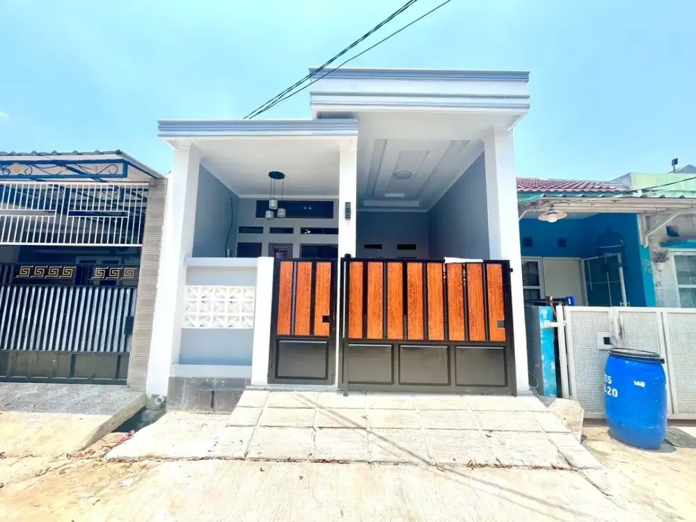 Rumah 10 Mnt ke Plaza Taman Harapan Baru Siap Huni Dibantu KPR J-37880