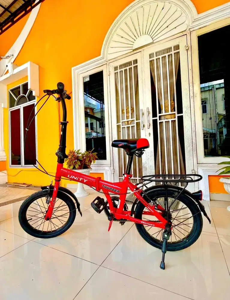 Bismillah di jual sepeda lipat anak bisa pakai sampai kls 6 baru beli