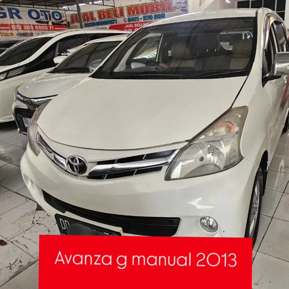 AVANZA G MANUAL 2013 DAN XENIA