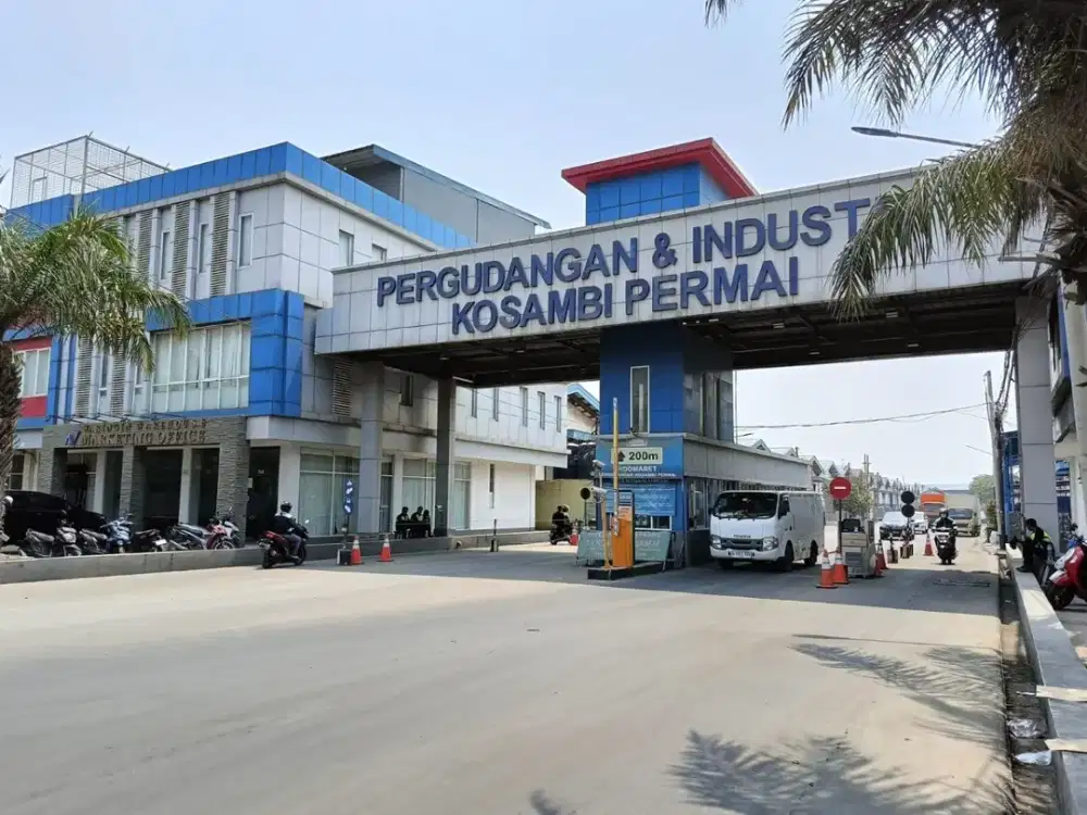 DI JUAL GUDANG GANDENG KOSAMBI PERMAI LOKASI BAGUS