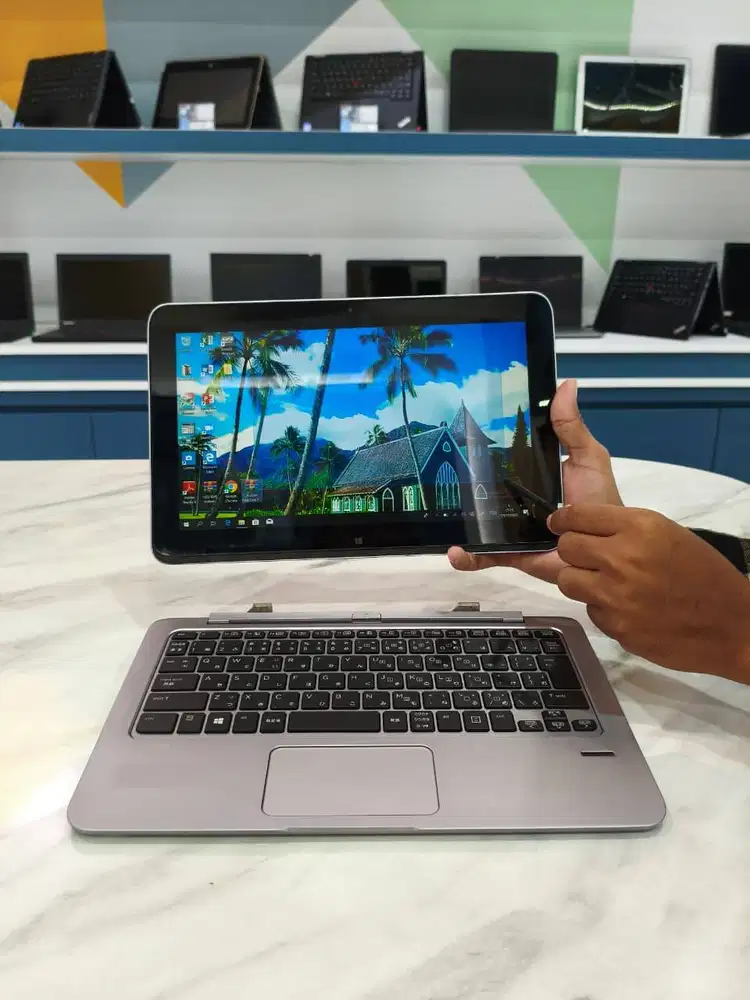 [H09] Laptop 2in 1 flip touchscreen 8GB SSD 12inch Cocok Untuk Pelajar