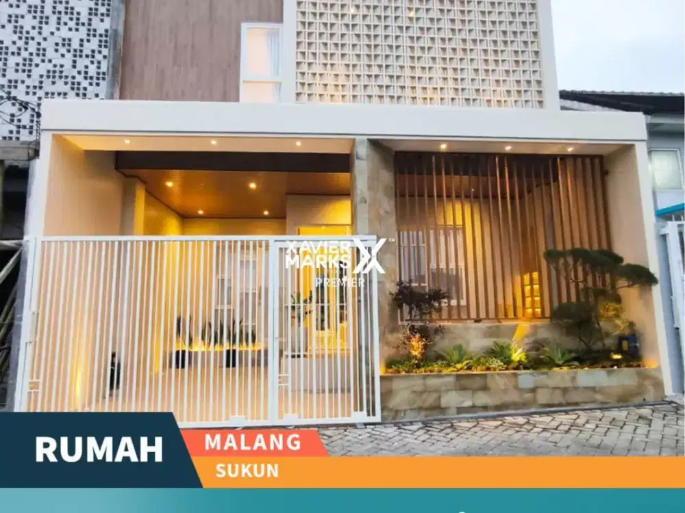 h154 Dijual (Inden Bangun) Rumah Modern Industrial Full Furnish