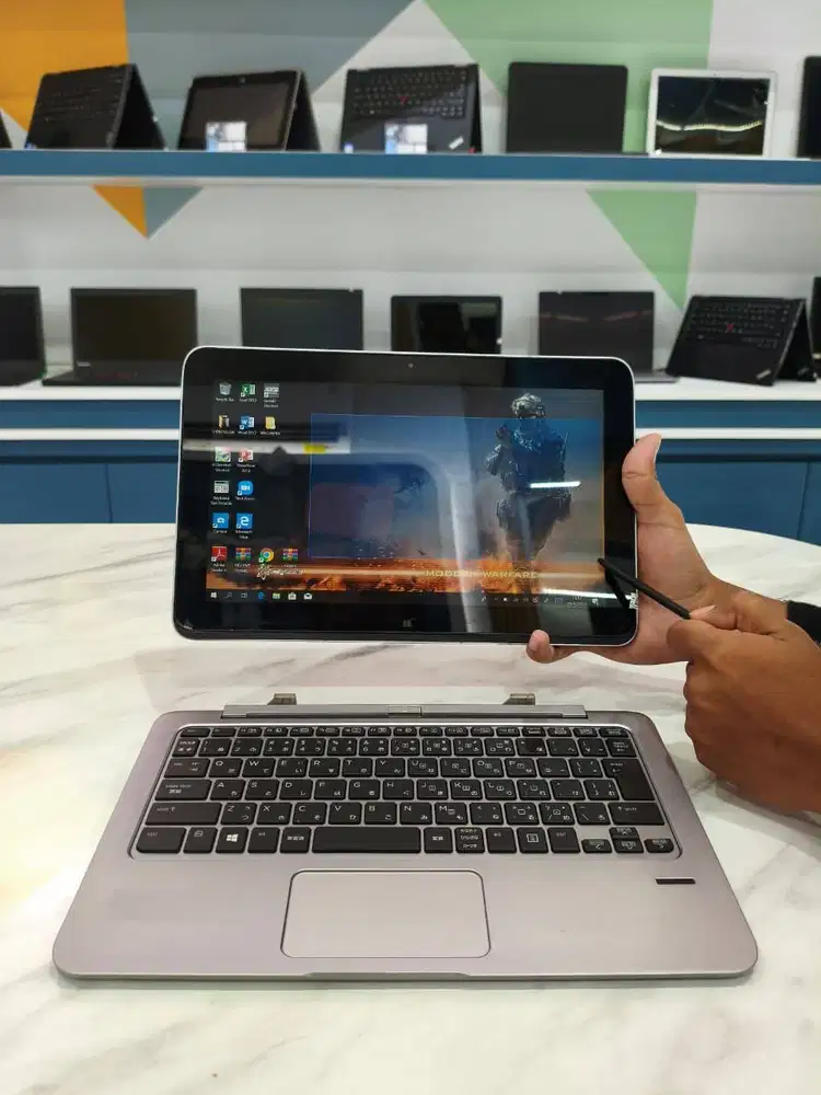 [H09] Laptop 2in 1 lepas pasang 8GB SSD 12inch Cocok Untuk Pelajar