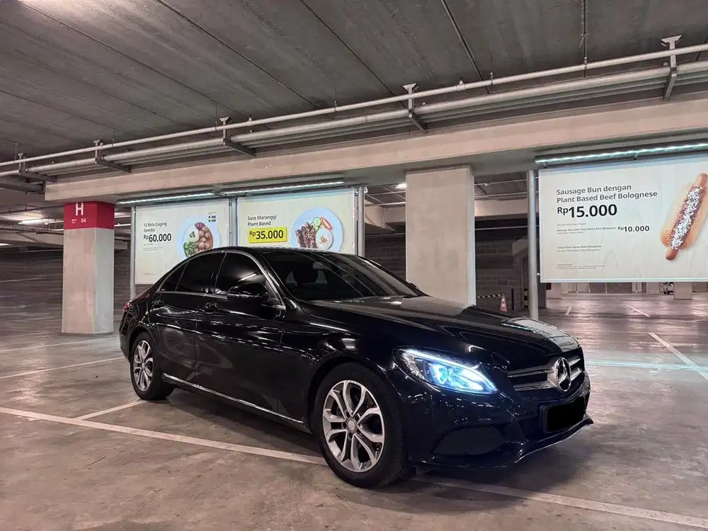 LOW ODO! MULUS! Mercedes-Benz C200 2017 Bensin