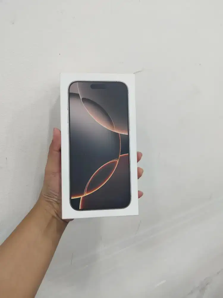 New ip 16 pro max 256 garansi resmi ibox