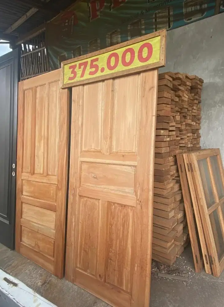 OBRAL DAUN PINTU MAHONI